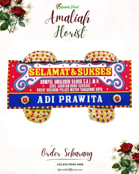 Papan Bunga Ucapan Selamat Majasih